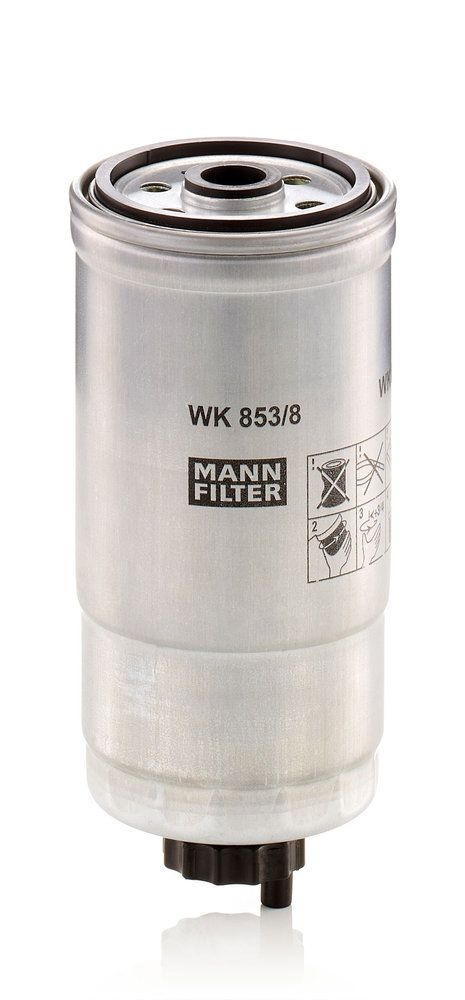 Паливний фільтр MANN-FILTER WK8538 - zapix