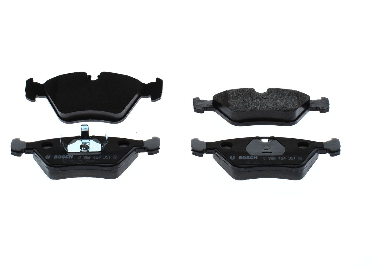 Гальмівні колодки дискові BOSCH 0986424351 - zapix