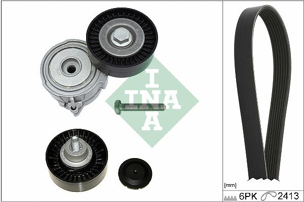 Комплект поліклинових ременів SCHAEFFLER INA 529050910 - zapix