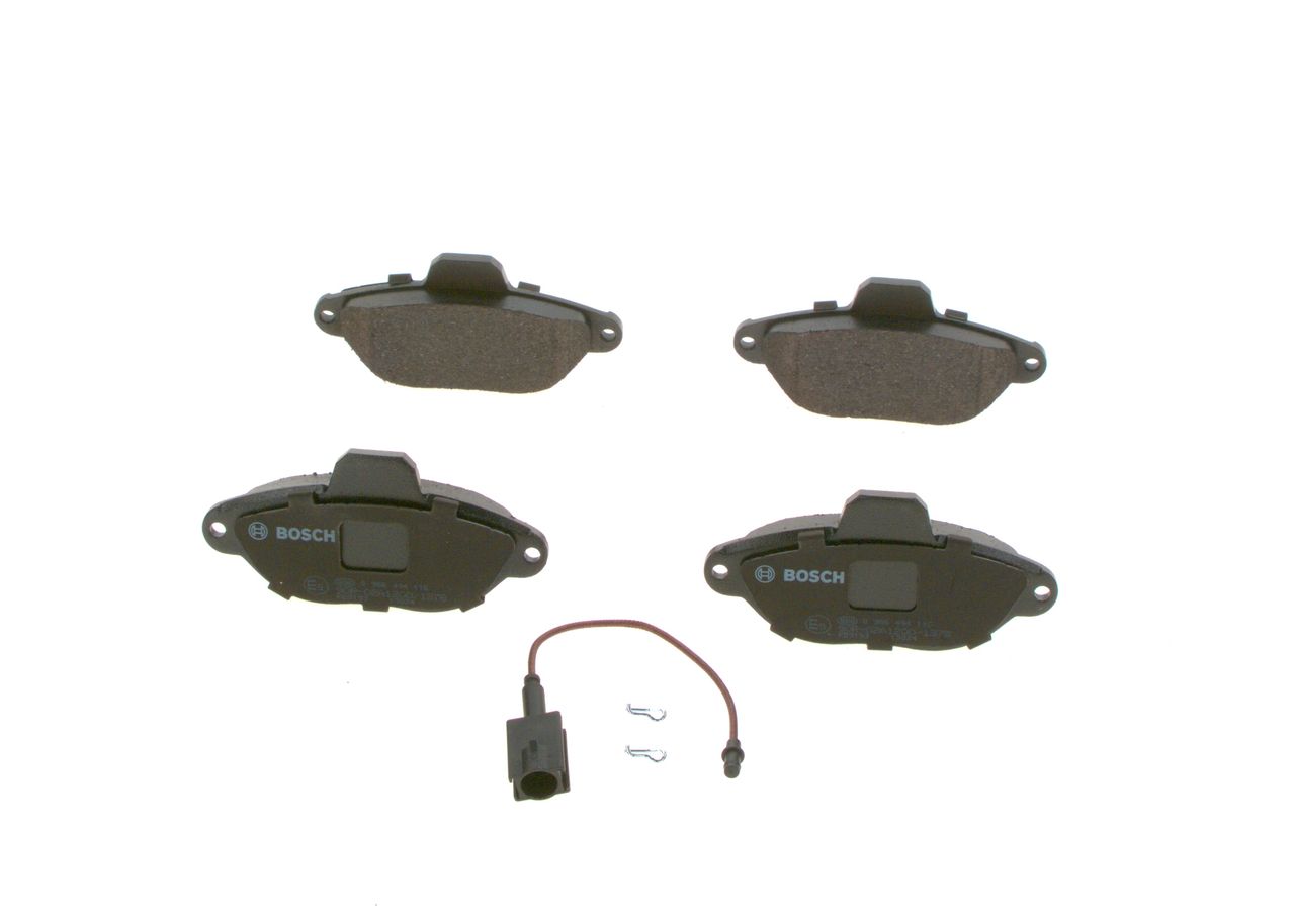Гальмівні колодки дискові BOSCH 0986494115 - zapix