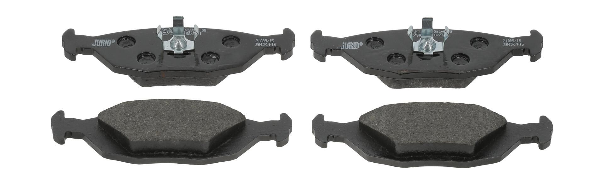 Гальмівні колодки дискові JURID 571428J - zapix