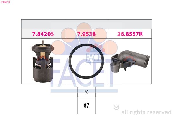 Термостат FACET 78561K - zapix
