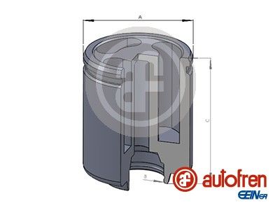 Поршень гальмівного супорта AUTOFREN SEINSA D025627 - zapix