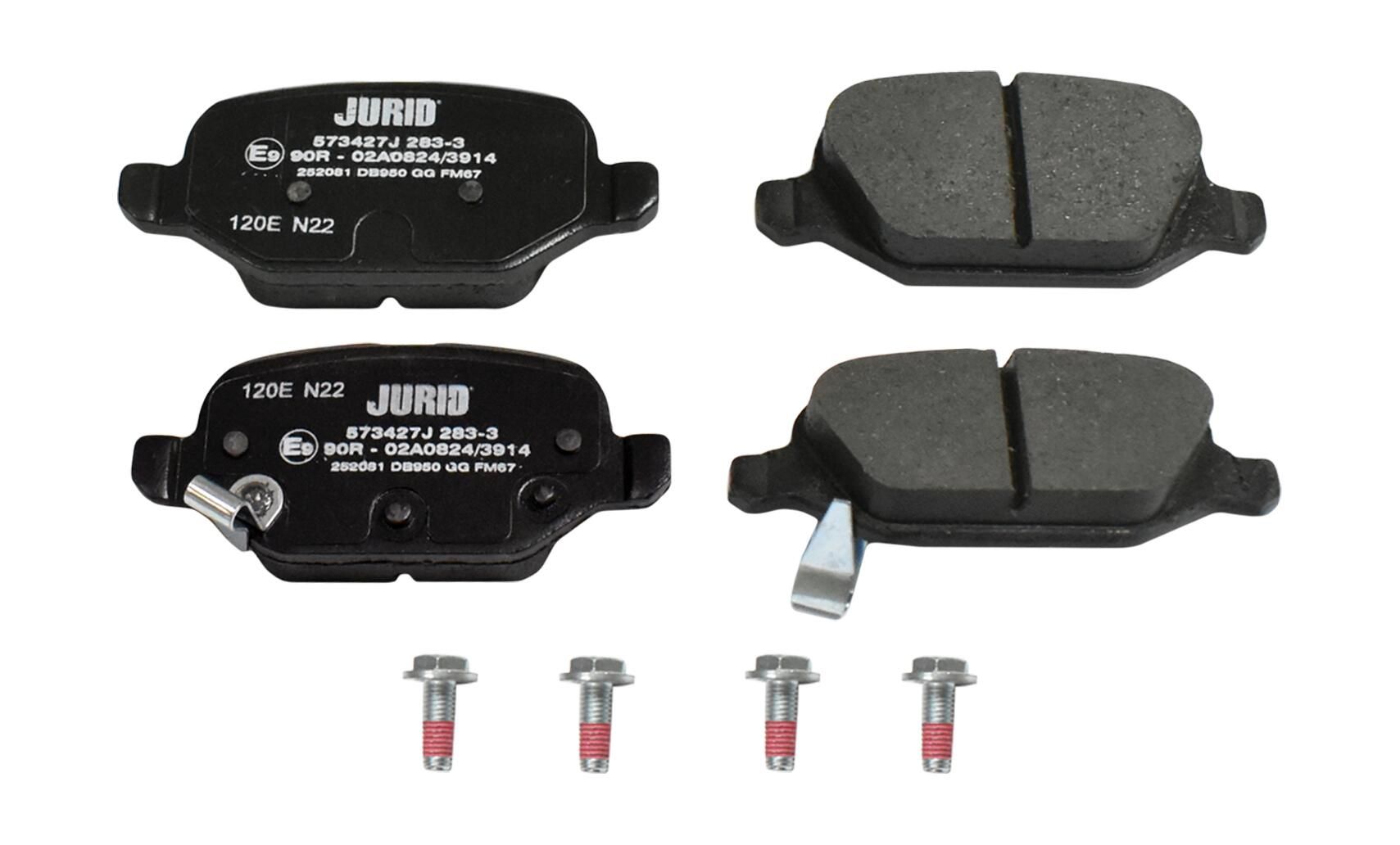 Гальмівні колодки дискові JURID 573427J - zapix