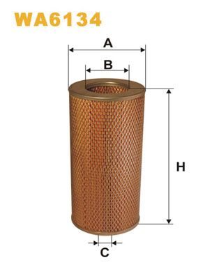 Повітряний фільтр WIX FILTERS WA6134 - zapix