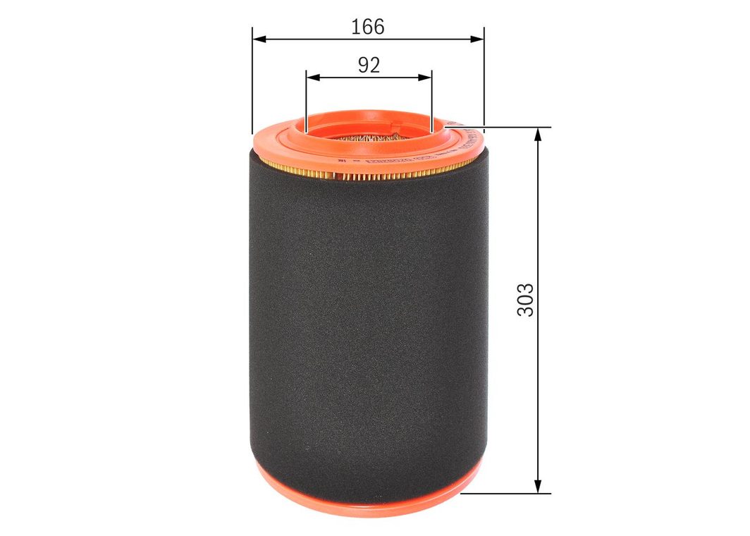 Повітряний фільтр BOSCH F026400370 - zapix