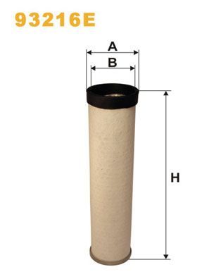 Повітряний фільтр WIX FILTERS 93216E - zapix
