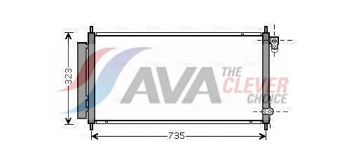 Радіатор кондиціонера AVA QUALITY COOLING HD5222D - zapix