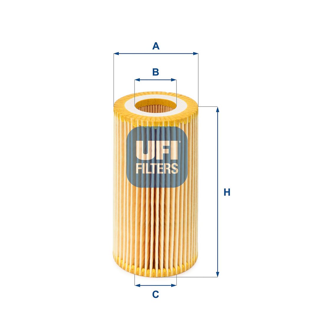 Оливний фільтр UFI 2503900 - zapix