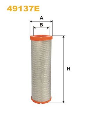 Повітряний фільтр WIX FILTERS 49137E - zapix