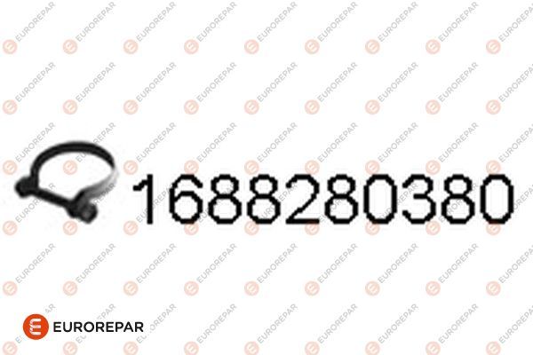 Хомут (скоба) глушника EUROREPAR 1688280380 - zapix