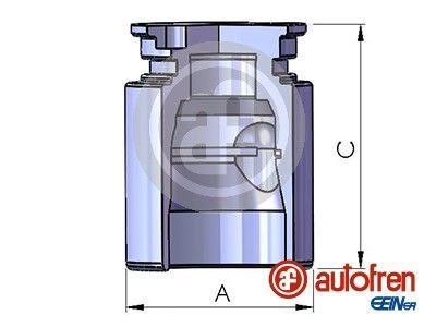 Поршень гальмівного супорта AUTOFREN SEINSA D025221 - zapix