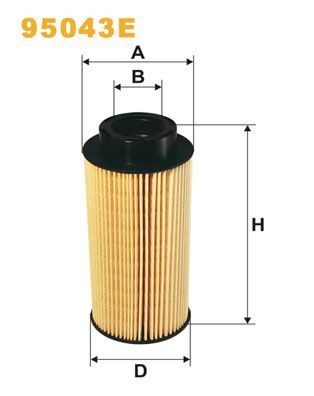 Паливний фільтр WIX FILTERS 95043E - zapix