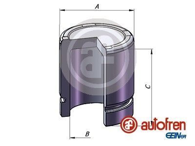 Поршень гальмівного супорта AUTOFREN SEINSA D025357 - zapix