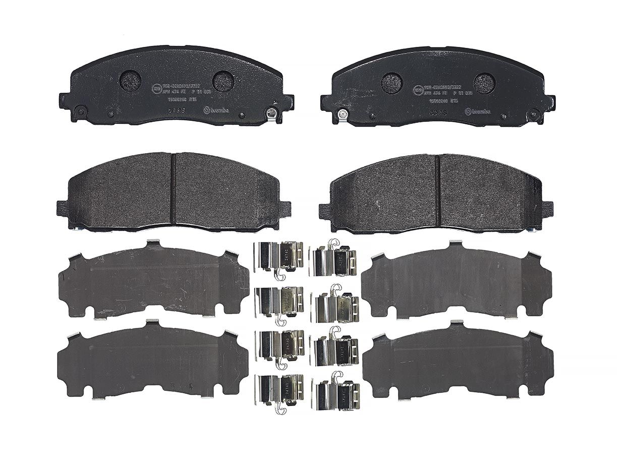 Гальмівні колодки дискові BREMBO P11035 - zapix