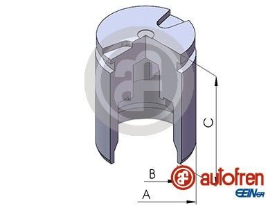 Поршень гальмівного супорта AUTOFREN SEINSA D025267 - zapix