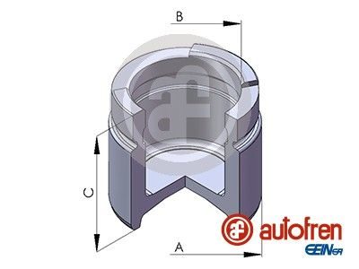 Поршень гальмівного супорта AUTOFREN SEINSA D02571 - zapix