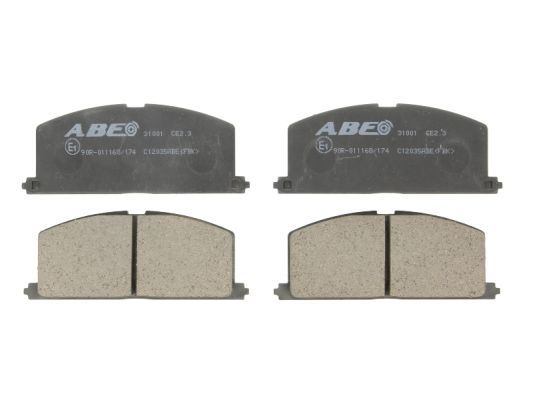 Гальмівні колодки дискові C12035ABE
