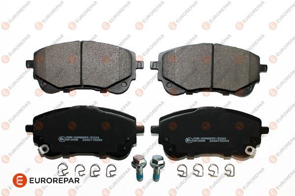 Гальмівні колодки дискові EUROREPAR 1697648080 - zapix