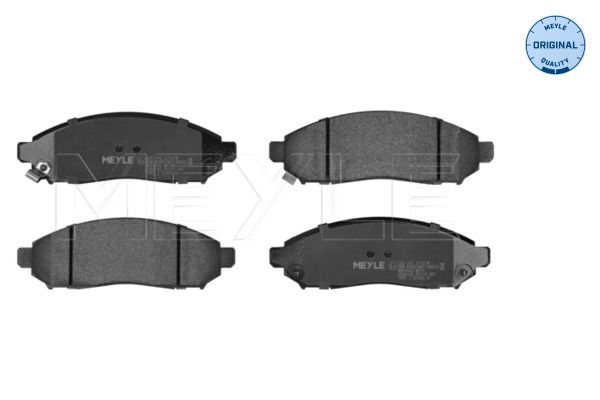 Гальмівні колодки дискові MEYLE 0252422716W - zapix