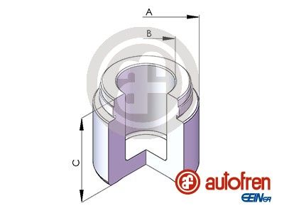 Поршень гальмівного супорта AUTOFREN SEINSA D025485 - zapix