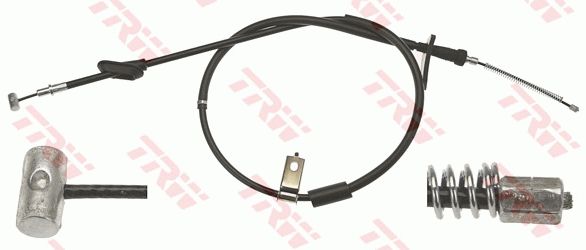 Трос ручного гальма TRW GCH234 - zapix
