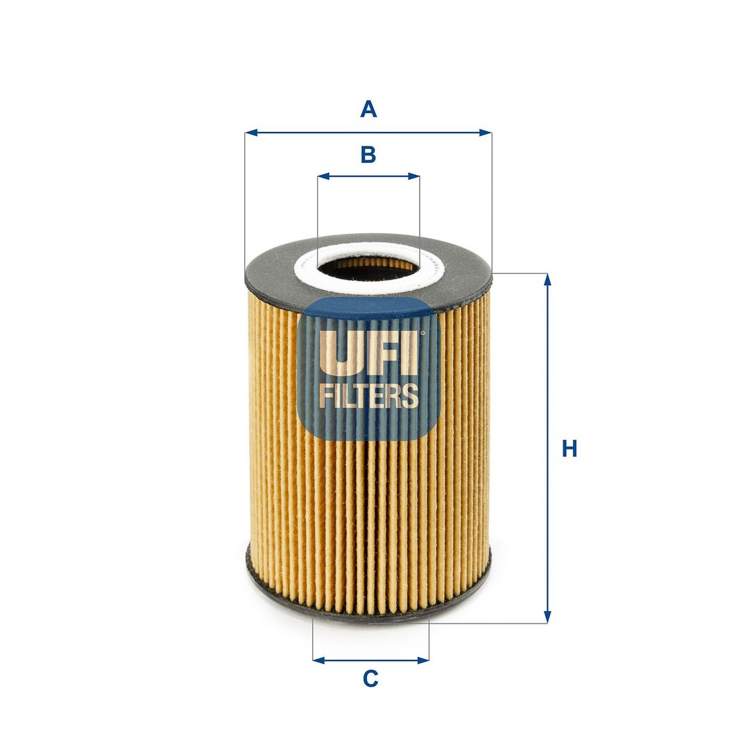 Оливний фільтр UFI 2521000 - zapix