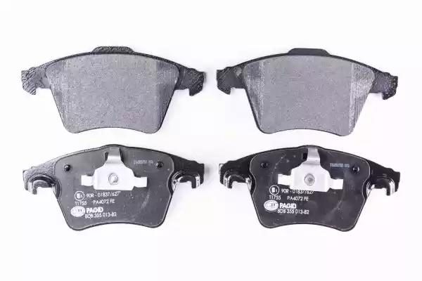 Гальмівні колодки дискові HELLA PAGID 8DB355013821 - zapix
