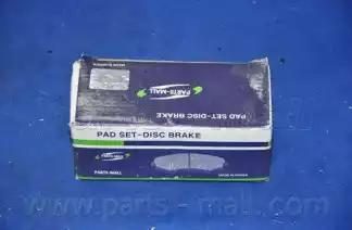 Гальмівні колодки дискові PARTS-MALL PKC017 - zapix