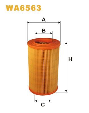 Повітряний фільтр WIX FILTERS WA6563 - zapix