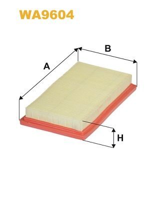 Повітряний фільтр WIX FILTERS WA9604 - zapix