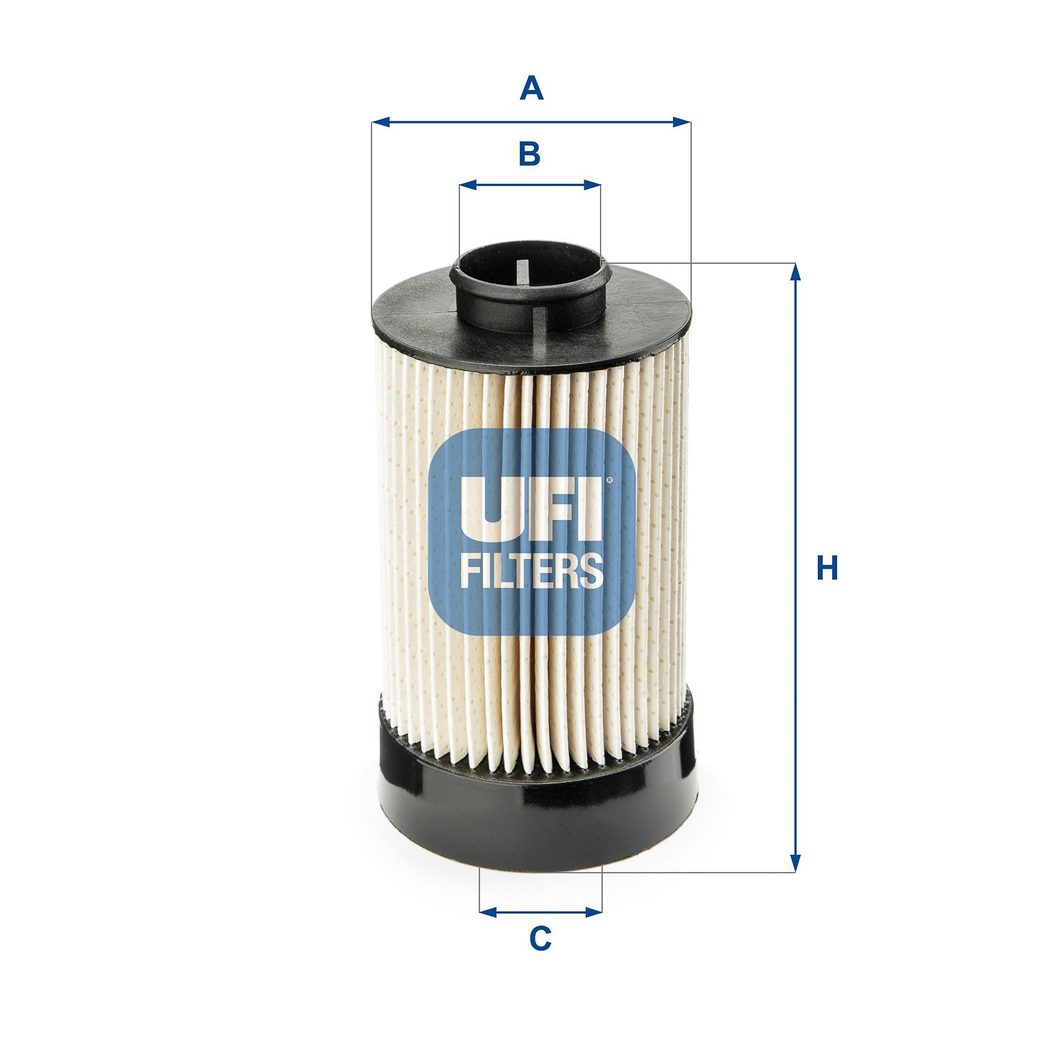 Паливний фільтр UFI 2607200 - zapix