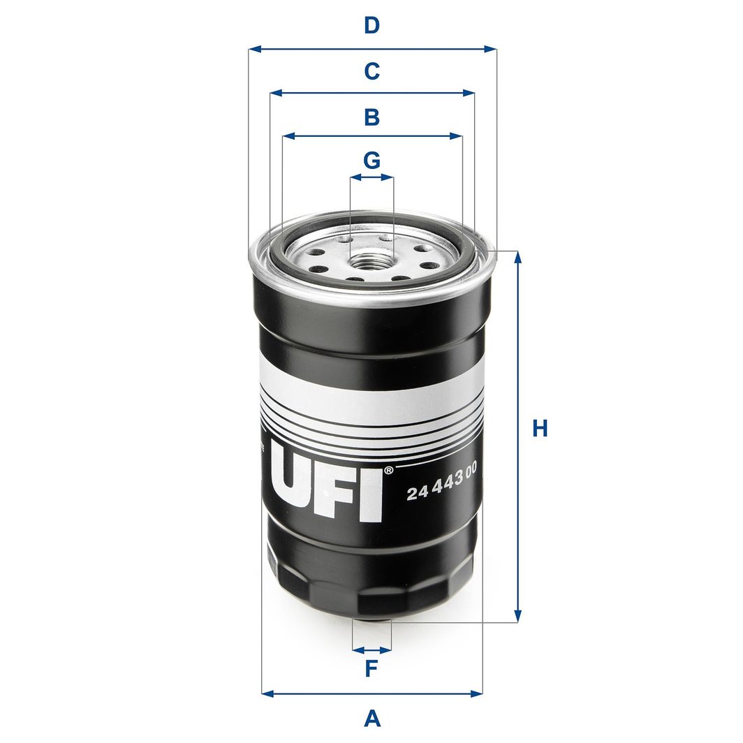 Паливний фільтр UFI 2444300 - zapix