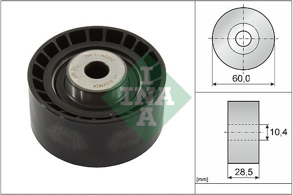 Ролик натяжний ременя приводного SCHAEFFLER INA 532001610 - zapix