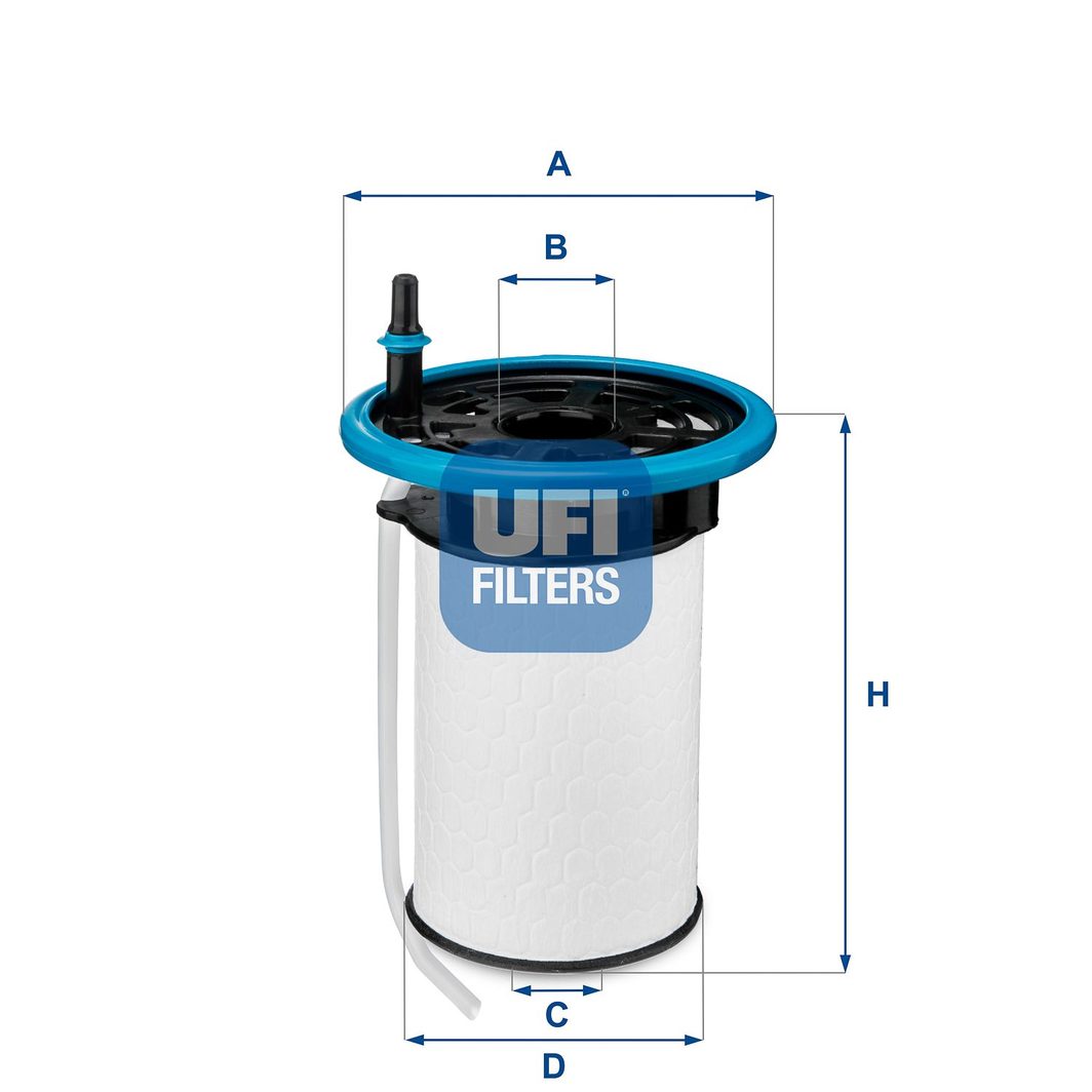 Паливний фільтр UFI 2605200 - zapix