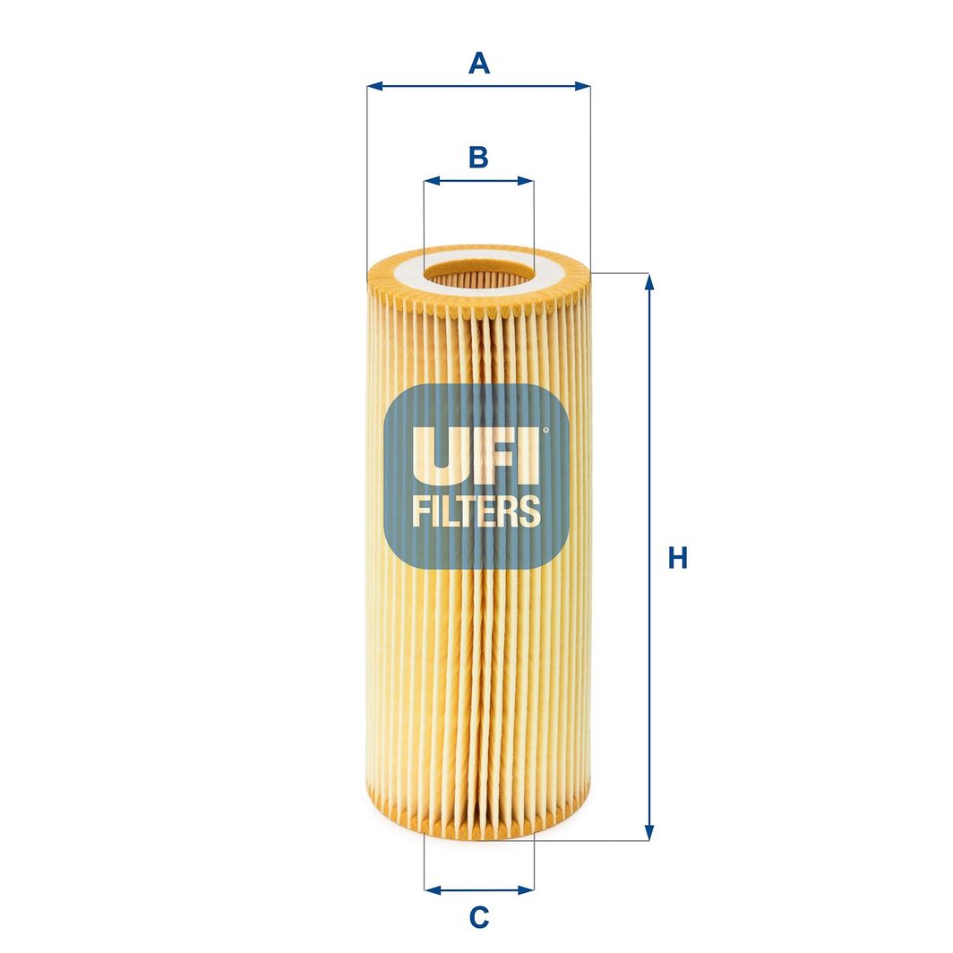 Оливний фільтр UFI 2502100 - zapix