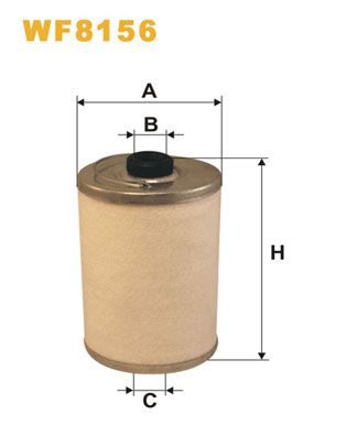 Паливний фільтр WIX FILTERS WF8156