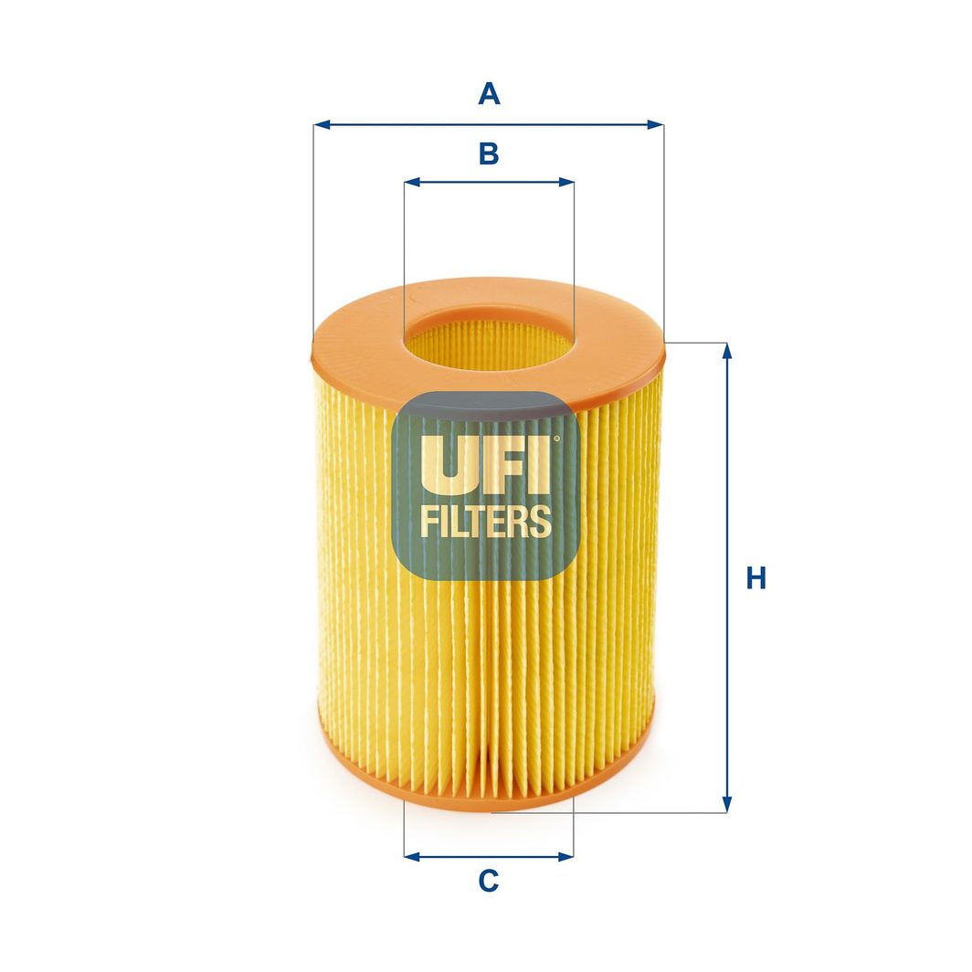 Повітряний фільтр UFI 2735500 - zapix