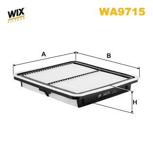 Повітряний фільтр WIX FILTERS WA9715 - zapix