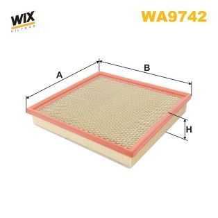 Повітряний фільтр WIX FILTERS WA9742 - zapix