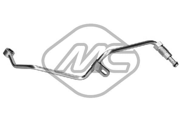 Трубка турбіни METALCAUCHO 92163 - zapix
