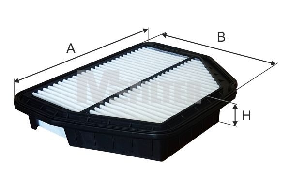 Повітряний фільтр MFILTER K7118 - zapix