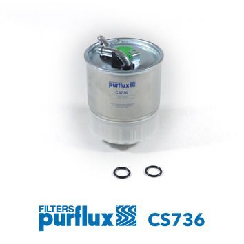 Паливний фільтр PURFLUX CS736 - zapix