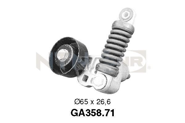Ролик натяжний ременя приводного SNR GA35871 - zapix
