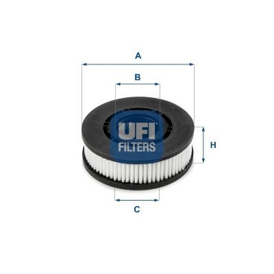 Фільтр вентиляції картера UFI 2768900 - zapix