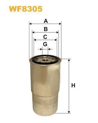 Паливний фільтр WIX FILTERS WF8305