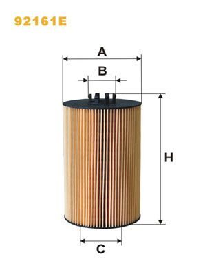 Оливний фільтр WIX FILTERS 92161E - zapix