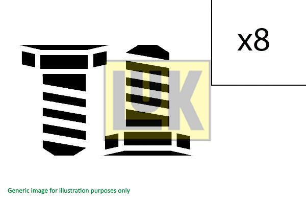 Болти кріплення маховика SCHAEFFLER LUK 411014710 - zapix
