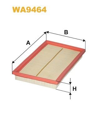 Повітряний фільтр WIX FILTERS WA9464 - zapix