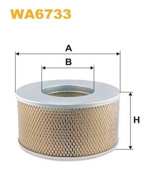 Повітряний фільтр WIX FILTERS WA6733 - zapix